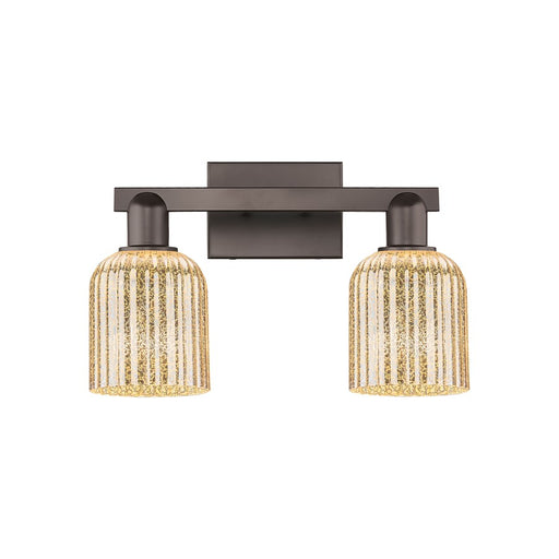 Innovations Bridal Veil 2Lt 16" Bath, Oiled Bronze/Mercury - 716-2W-OB-G559-5ME