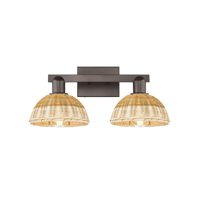 Innovations NB Dome 2Lt 16" Bath, BZ/Nat - 716-2W-OB-NBD-75-NAT