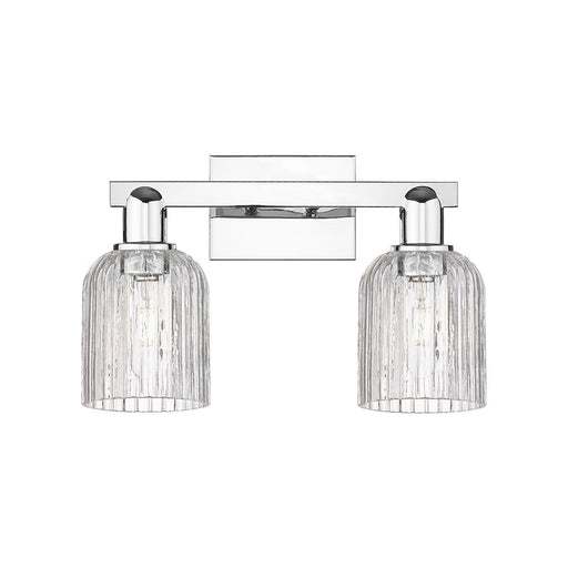 Innovations Bridal Veil 2Lt 16" Bath Light, Chrome/Clear - 716-2W-PC-G559-5CL