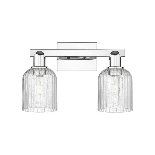 Innovations Bridal Veil 2Lt 16" Bath Light, Chrome/Seedy