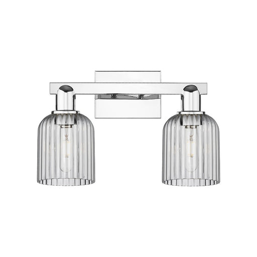 Innovations Bridal Veil 2Lt 16" Bath Light, Chrome/Smoke - 716-2W-PC-G559-5SM