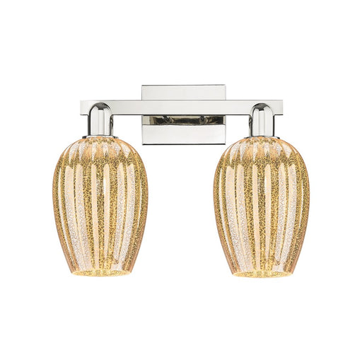 Innovations Preston 2Lt 16" Flute Bath, Polished Nickel/Mercury