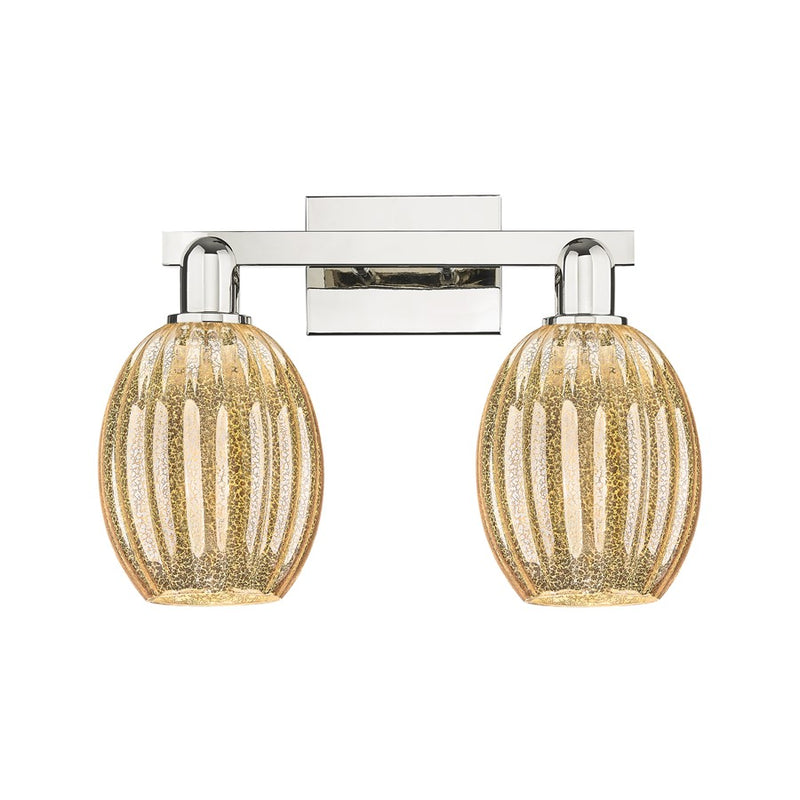 Innovations Preston 2Lt 16" Bell Bath, Polished Nickel/Mercury