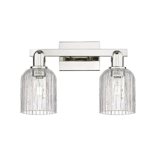 Innovations Bridal Veil 2Lt 16" Bath, Polished Nickel/Clear - 716-2W-PN-G559-5CL