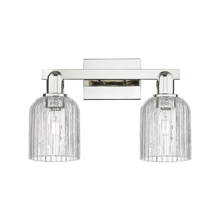 Innovations Bridal Veil 2Lt 16" Bath, Polished Nickel/Clear - 716-2W-PN-G559-5CL