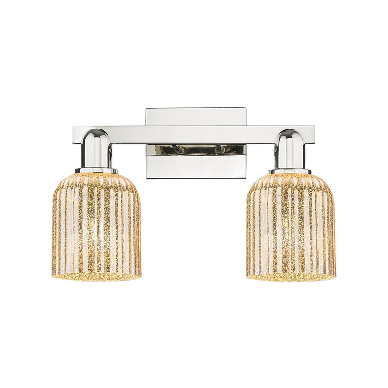 Innovations Bridal Veil 2Lt 16" Bath, Polished Nickel/Mercury