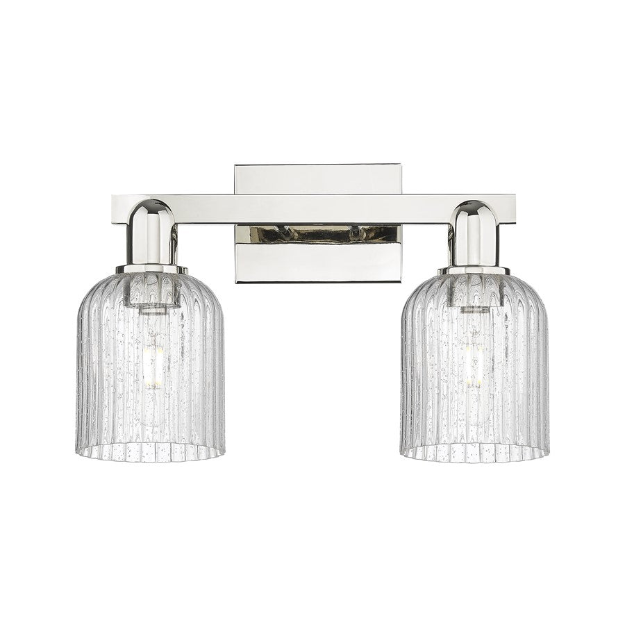 Innovations Bridal Veil 2Lt 16" Bath, Polished Nickel/Seed - 716-2W-PN-G559-5SDY