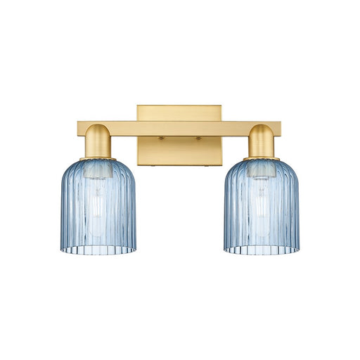 Innovations Bridal Veil 2Lt 16" Bath Light, Gold/Blue