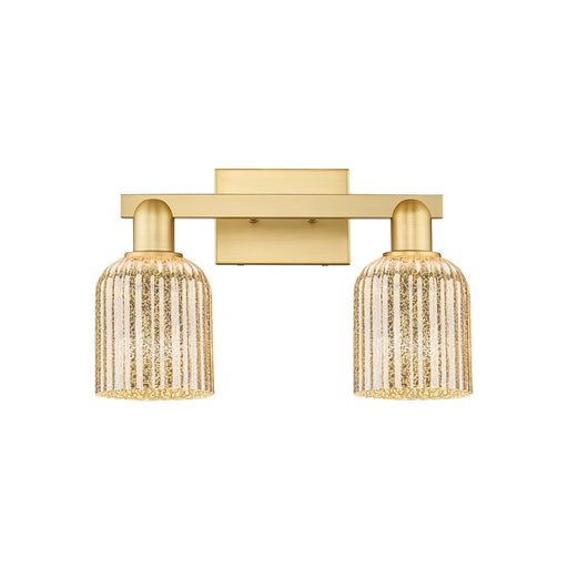 Innovations Bridal Veil 2Lt 16" Bath Light, Gold/Mercury