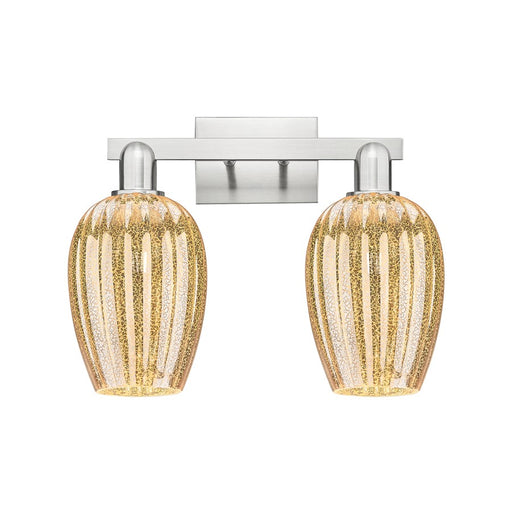 Innovations Preston 2Lt 16" Flute Bath, SN/Mercury - 716-2W-SN-G457-6ME