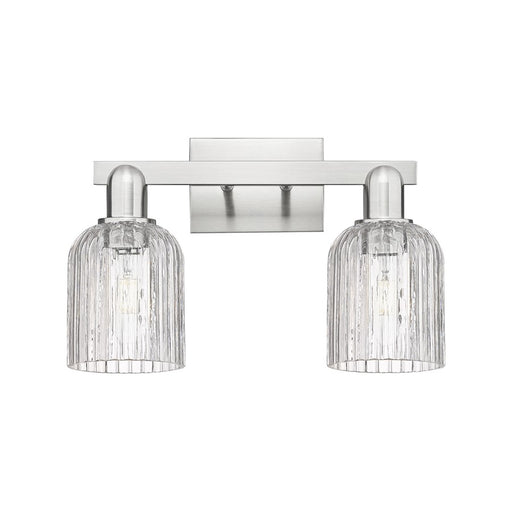 Innovations Bridal Veil 2Lt 16" Bath, Satin Nickel/Clear