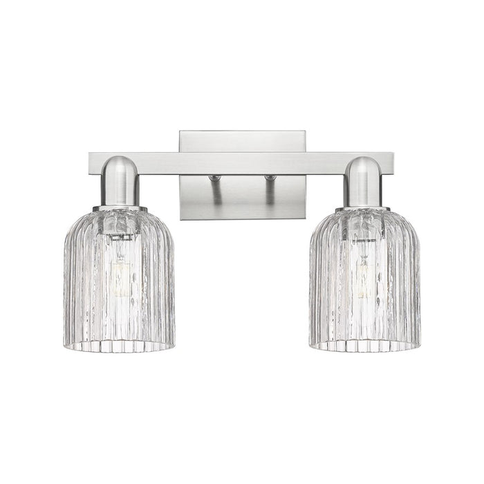 Innovations Bridal Veil 2Lt 16" Bath, Satin Nickel/Clear