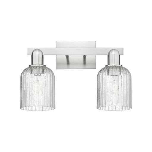 Innovations Bridal Veil 2Lt 16" Bath, Satin Nickel/Seed