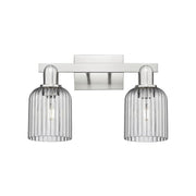Innovations Bridal Veil 2Lt 16" Bath, Satin Nickel/Smoke - 716-2W-SN-G559-5SM