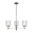 Innovations Bridal Veil 3Lt 18" Chandelier, PN/Seed - 716-3CR-PN-G559-5SDY