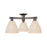 Innovations NB Dome 3Lt 25" Semi-Flush, OB/NF - 716-3F-OB-NBD-75-NAT