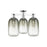 Innovations Brookhaven Cloche 3Lt 25" Semi-Flush, CH/SL - 716-3F-PC-G482-7SL