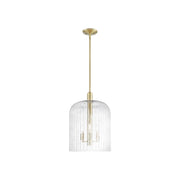 Innovations Bridal Veil 3Lt 12" Stem Mini Pendant, AB/CL - 716-3S-AB-G559-12CL
