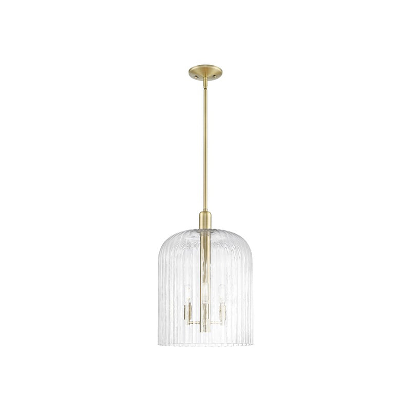 Innovations Bridal Veil 3Lt 12" Stem Mini Pendant, AB/CL - 716-3S-AB-G559-12CL