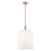 Innovations Bridal Veil 3Lt 12" Stem Mini Pendant, CP/GW - 716-3S-AC-G559-12GWH