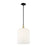 Innovations BV 3Lt 12" Stem Mini Pendant, BKS/GW - 716-3S-BAB-G559-12GWH