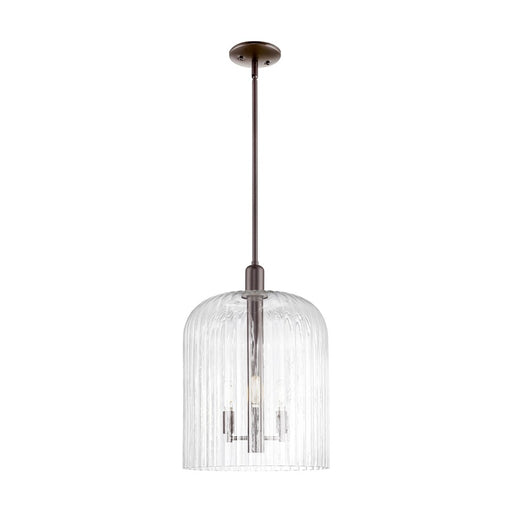 Innovations Bridal Veil 3Lt 12" Stem Mini Pendant, OB/CL - 716-3S-OB-G559-12CL