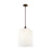 Innovations Bridal Veil 3Lt 12" Stem Mini Pendant, OB/GW - 716-3S-OB-G559-12GWH
