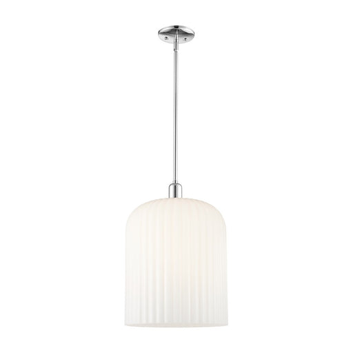 Innovations Bridal Veil 3Lt 12" Stem Mini Pendant, CH/GW - 716-3S-PC-G559-12GWH