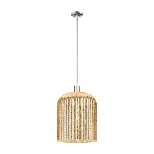 Innovations Bridal Veil 3Lt 12" Stem Mini Pendant, PN/MC - 716-3S-PN-G559-12ME