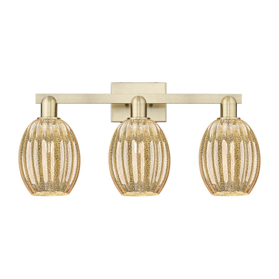 Innovations Preston 3Lt 26" Bell Bath, AB/Mercury - 716-3W-AB-G459-6ME