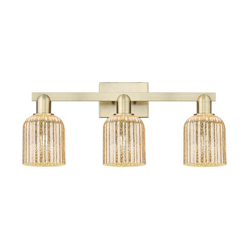 Innovations Bridal Veil 3Lt 24" Bath, Antique Brass/Mercury - 716-3W-AB-G559-5ME