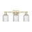 Innovations Bridal Veil 3Lt 24" Bath, Antique Brass/Seed - 716-3W-AB-G559-5SDY