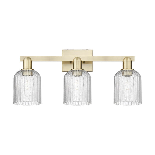 Innovations Bridal Veil 3Lt 24" Bath, Antique Brass/Seed - 716-3W-AB-G559-5SDY