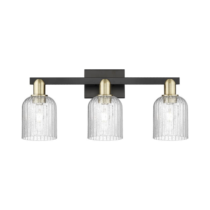 Innovations Bridal Veil 3Lt 24" Bath, Black Brass/Seed