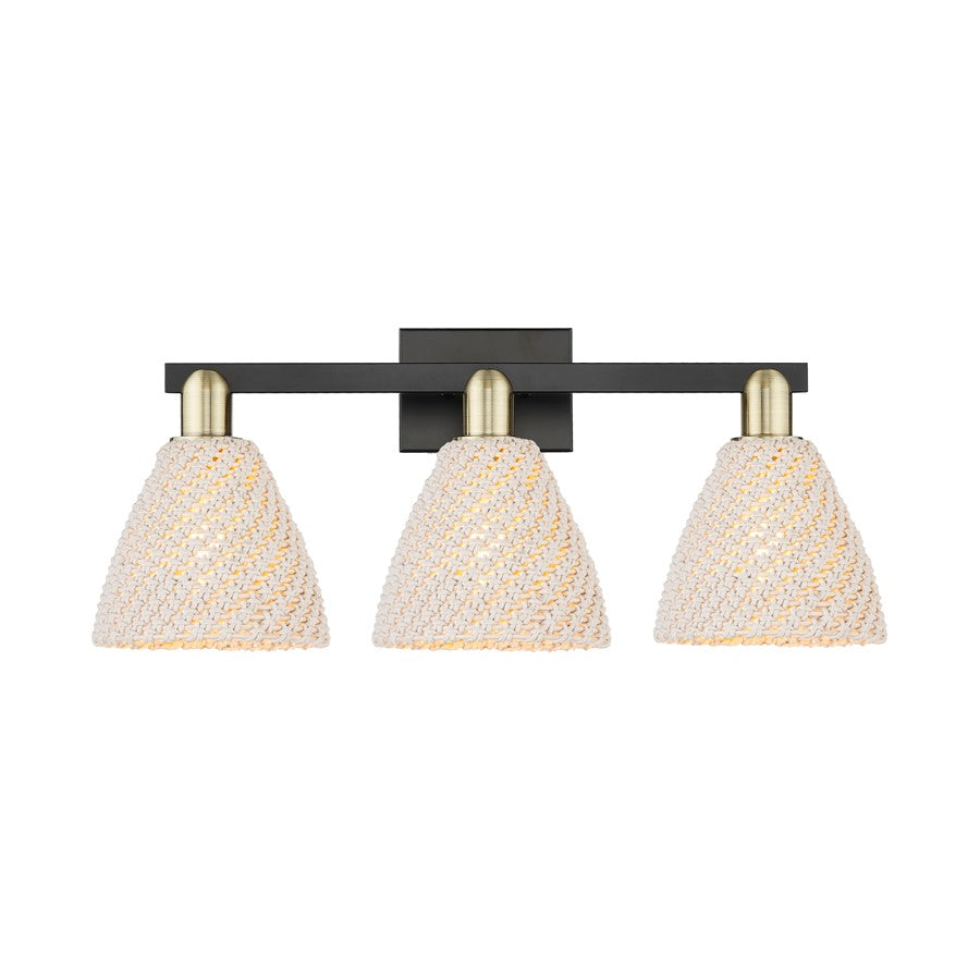 Innovations Natural Ballston Dome 3Lt 26" Bath, BKBS/NF - 716-3W-BAB-NBD-75-NAT