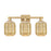 Innovations Preston 3Lt 26" Jar Bath, Brushed Brass/Mercury