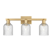 Innovations Bridal Veil 3Lt 24" Bath, Brushed Brass/Seed - 716-3W-BB-G559-5SDY