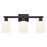 Innovations Bridal Veil 3Lt 24" Bath, Black/White - 716-3W-BK-G559-5GWH
