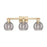 Innovations Athens Deco Swirl 3Lt 26" Bath, CBZ/SDS - 716-3W-CB-G1213-6SM