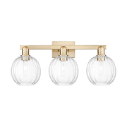 Innovations Preston 3Lt 26" Globe Bath, CBZ/Clear - 716-3W-CB-G458-7CL