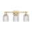 Innovations Bridal Veil 3Lt 24" Bath, CBZ/Clear - 716-3W-CB-G559-5CL