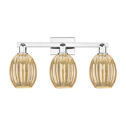 Innovations Preston 3Lt 26" Bell Bath Light, Chrome/Mercury - 716-3W-PC-G459-6ME