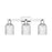 Innovations Bridal Veil 3Lt 24" Bath Light, Chrome/Seedy