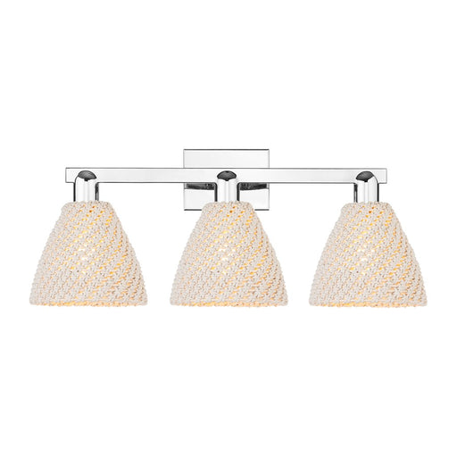 Innovations Natural Ballston Dome 3Lt 26" Bath, Chrome/NF - 716-3W-PC-NBD-75-NAT