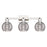 Innovations Athens Deco Swirl 3Lt 26" Bath, PN/Smoke - 716-3W-PN-G1213-6SM