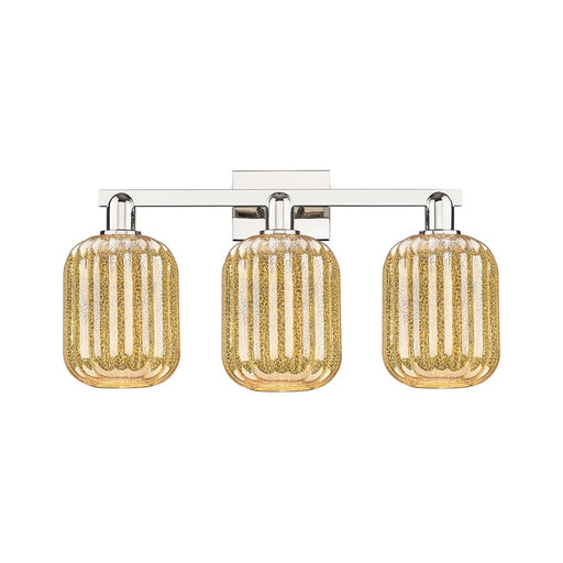 Innovations Preston 3Lt 26" Jar Bath, PN/Mercury - 716-3W-PN-G460-7ME