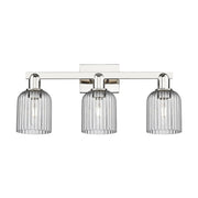 Innovations Bridal Veil 3Lt 24" Bath, Polished Nickel/Smoke - 716-3W-PN-G559-5SM
