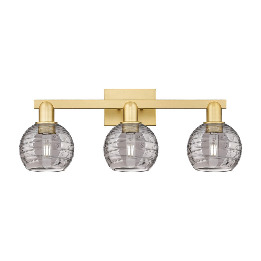 Innovations Athens Deco Swirl 3Lt 26" Bath, Gold/SDS - 716-3W-SG-G1213-6SM