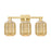 Innovations Preston 3Lt 26" Jar Bath Light, Gold/Mercury