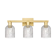 Innovations Bridal Veil 3Lt 24" Bath Light, Gold/Clear - 716-3W-SG-G559-5CL